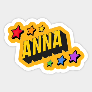 Anna - Personalized style Sticker